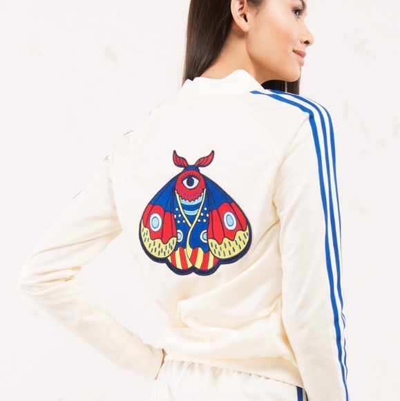 adidas Jackets & Blazers - Adidas moth track jacket